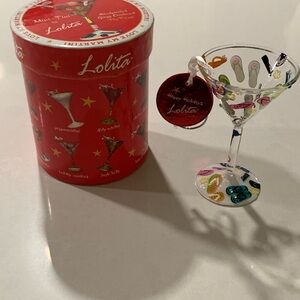 Lolita Handpainted Flip Flops Glass Ornament